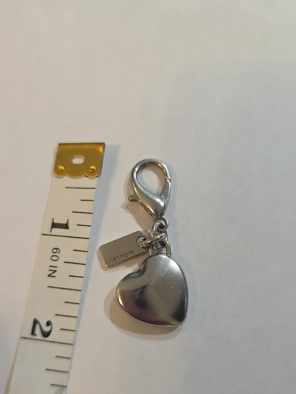 Coach Small Heart Charm